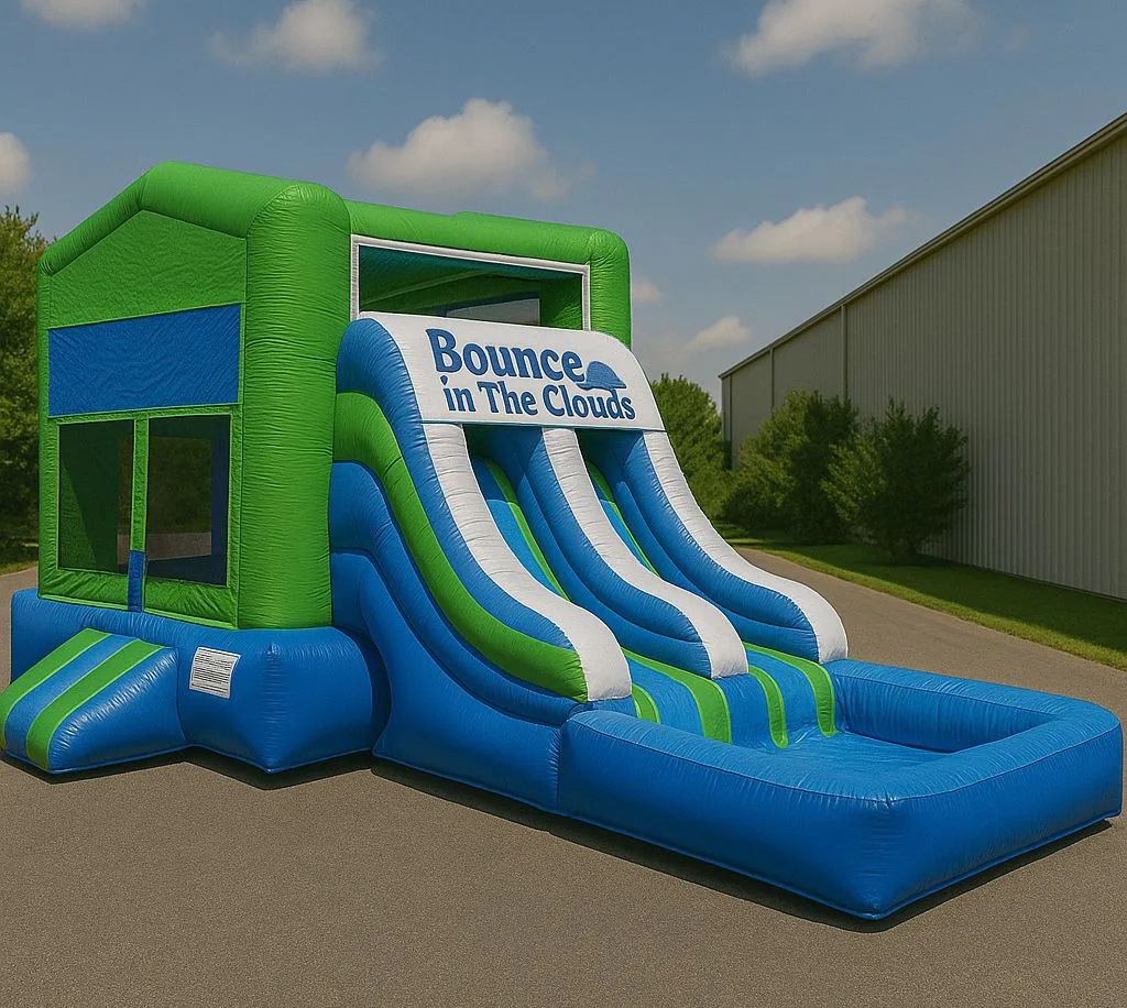 Combo unit bounce house with slide for rent in Buenaventura Lakes, Florida