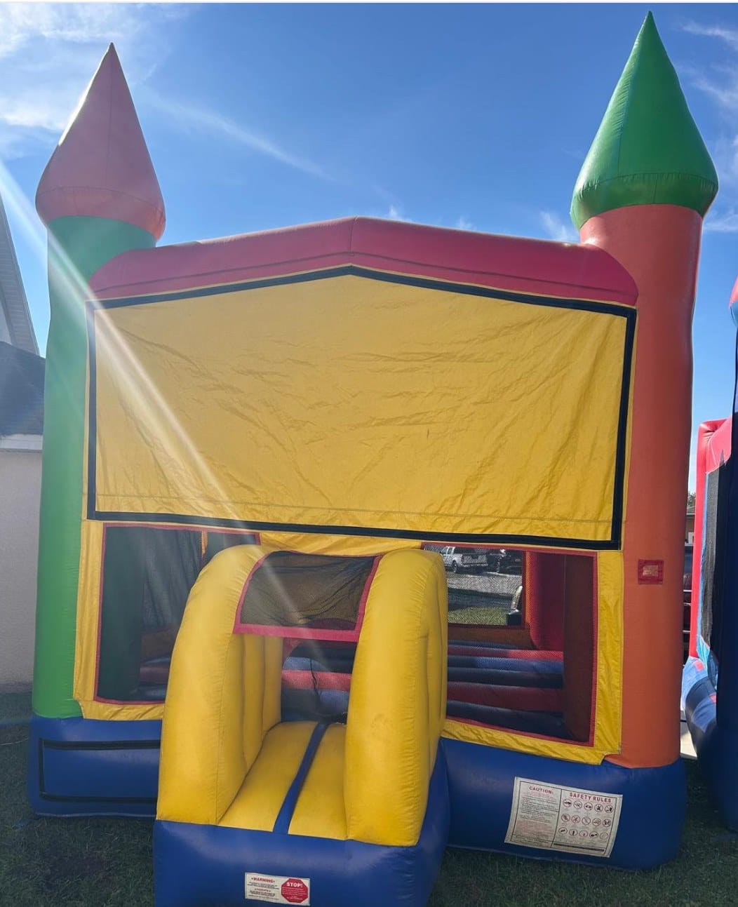 Rainbow bounce house rental Kissimmee FL